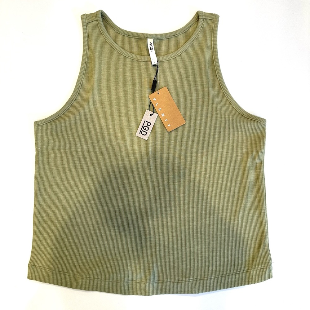 PGD Ribslub Daisy Racer Back Tank